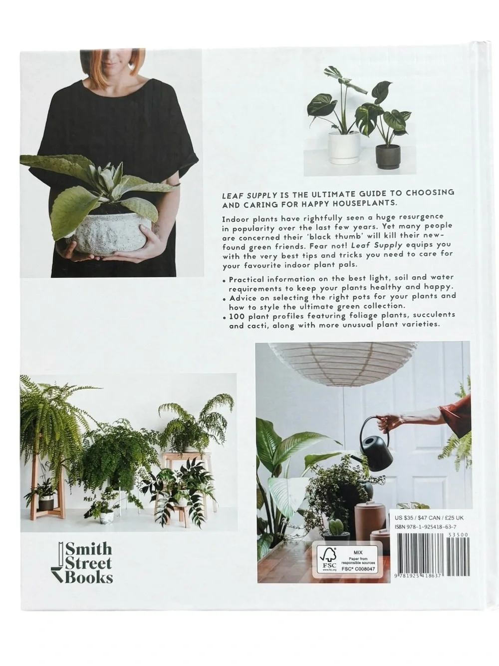 Leaf Supply: A Guide to Keeping Happy Houseplants Book (Camille’s/Kaplan)